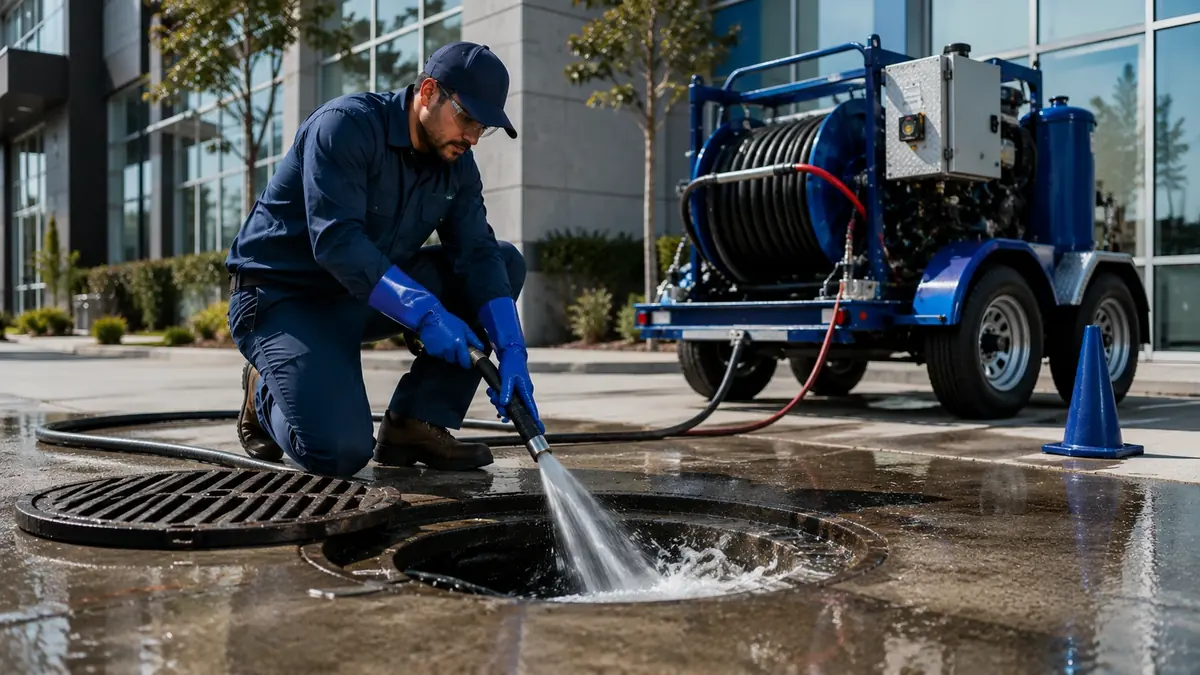 Commercial Hydro Jet Drain Cleaning in Palo Alto